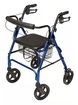 Lumex Walkabout Four-Wheel Contour Deluxe Rollators