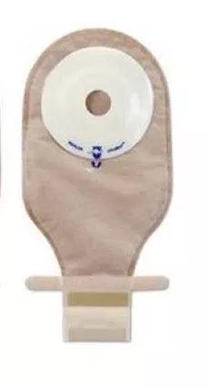 Marlen 52416 UltraMax Drainable Flat Pouch, AquaTack Hydrocolloid Barrier, Kwick-Klose Fastener, 5/8", Transparent, Box of 5