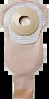 Marlen 55388 Ultra Plus Ileostomy-Colostomy Drainable One-Piece Pouch, Convex, with Skin Shield Barrier and Snap-Lok Closure, Large Size Pouch, 2" x 3(1/2)" Stoma Opening, Opaque, Box of 10
