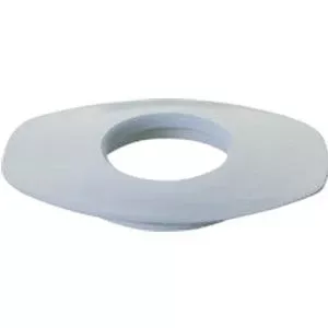 Marlen GN-60 Convex Oval All-Flexible Mounting Ring Faceplate, Green Neoprene Rubber, 3-3/4 inch x 2-3/4 inch, Specify Hole Size, One Ring