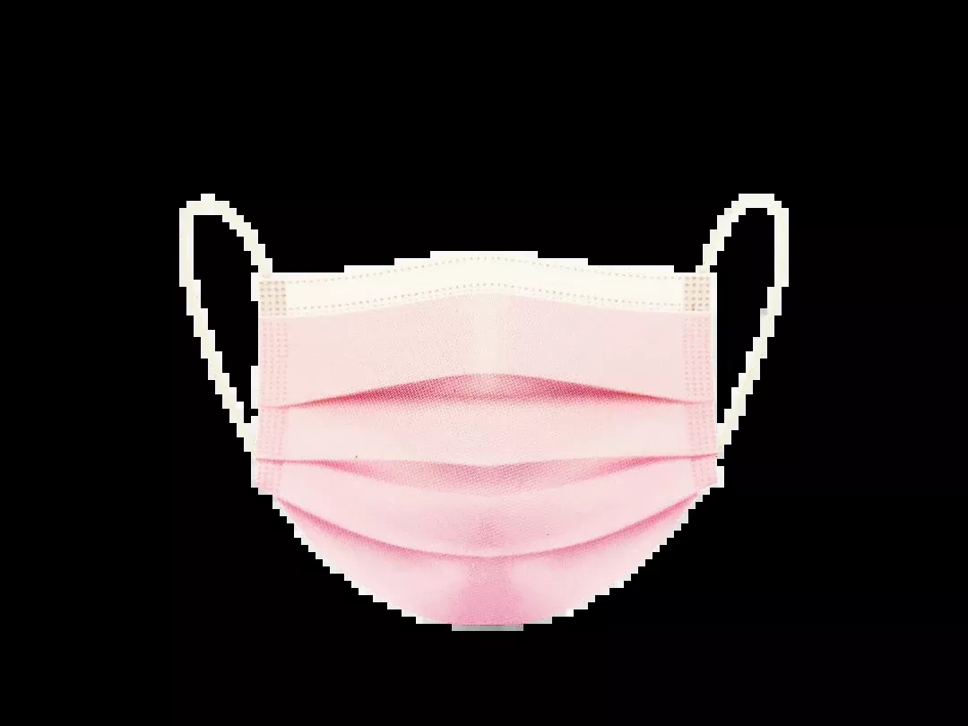 MaskWise Pink Disposable Protective 3Ply Face Masks - Box of 50
