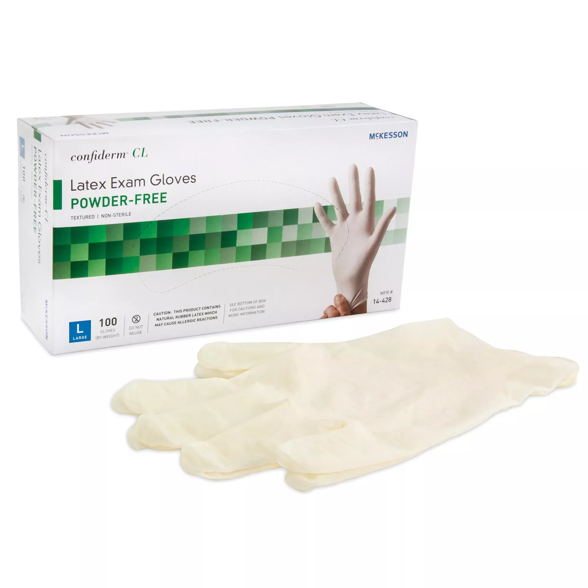 McKesson Confiderm CL Latex Exam Glove