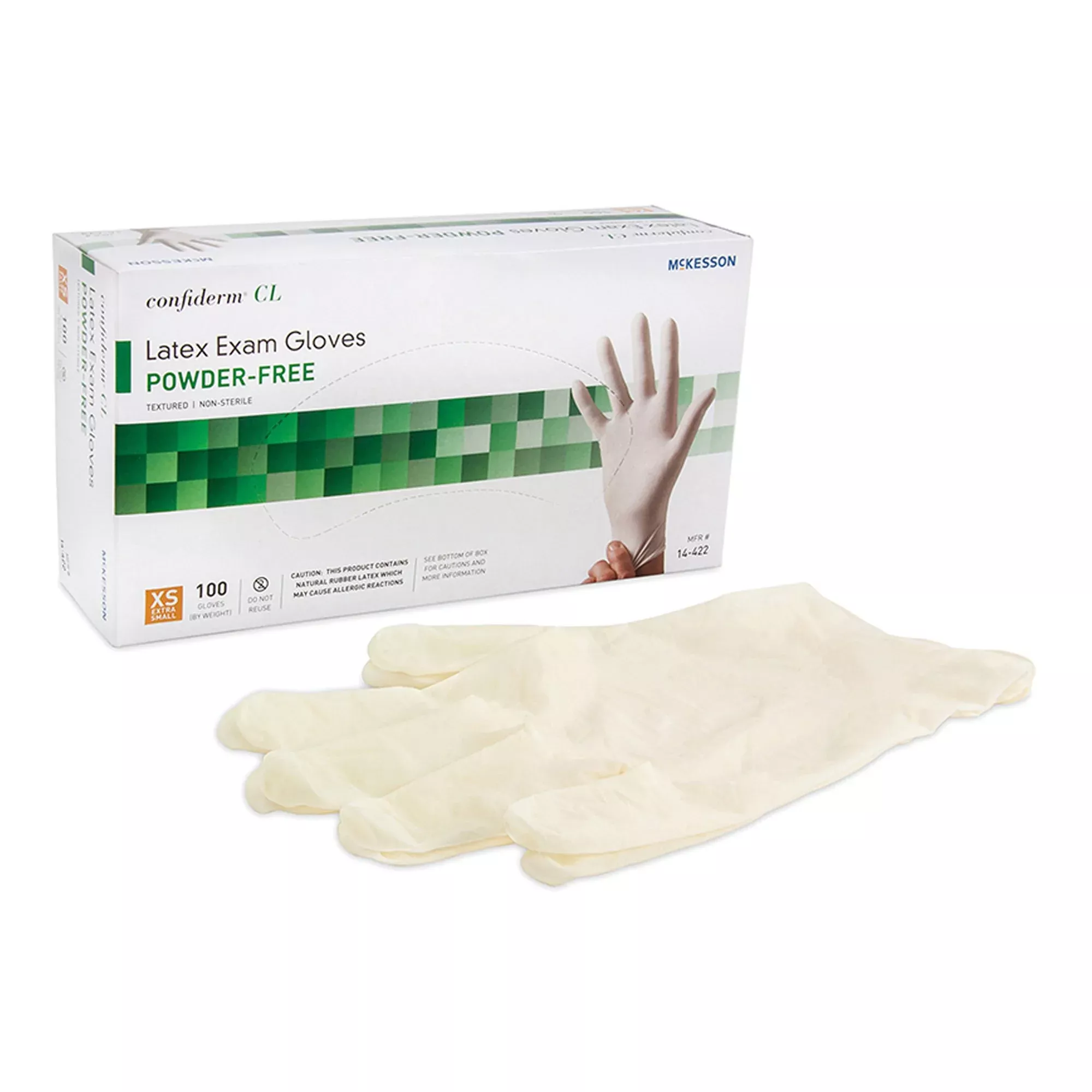 McKesson Confiderm CL Latex Gloves