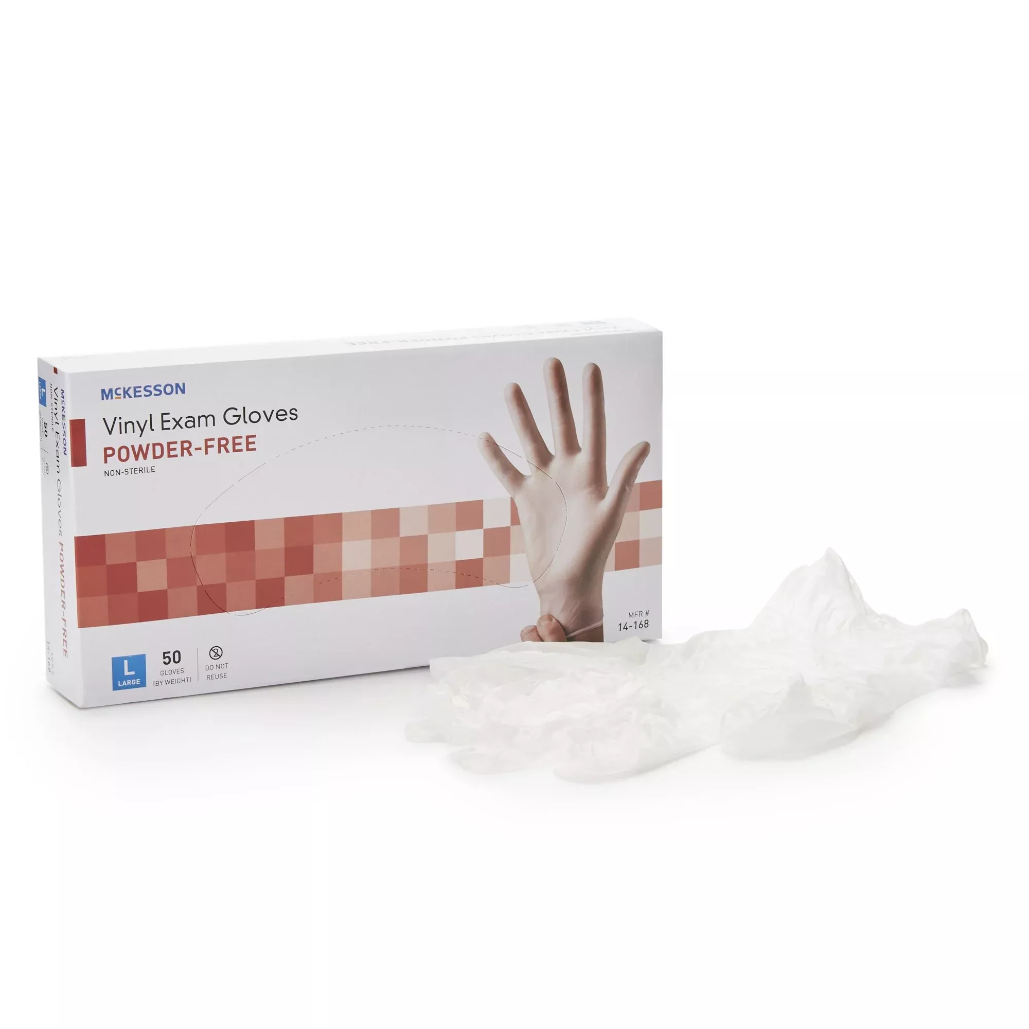 McKesson Confiderm Vinyl Exam Glove