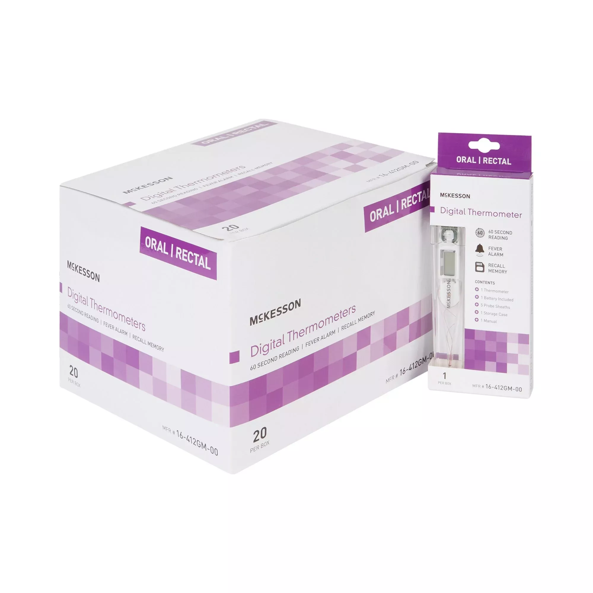 McKesson Digital Oral and Rectal Thermometer