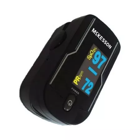 McKesson Fingertip Pulse Oximeter, Battery Operated without Alarm