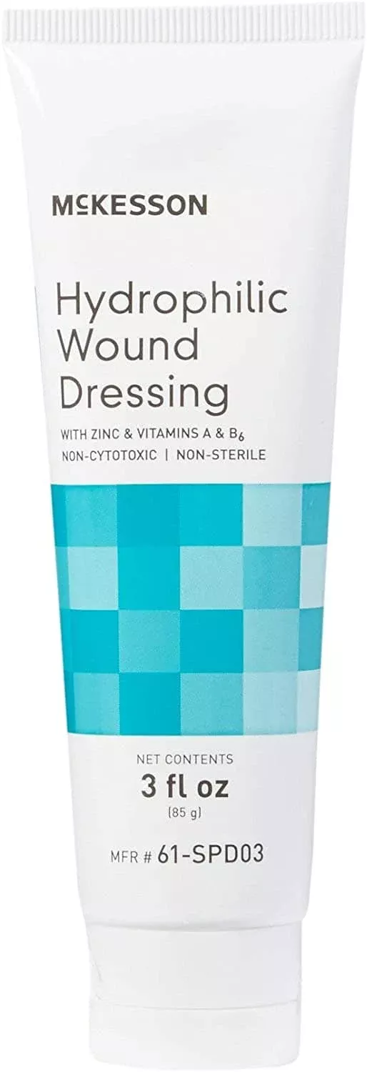 McKesson Hydrophilic Wound Dressing with Zinc plus Vitamins A and B6 - 3 oz