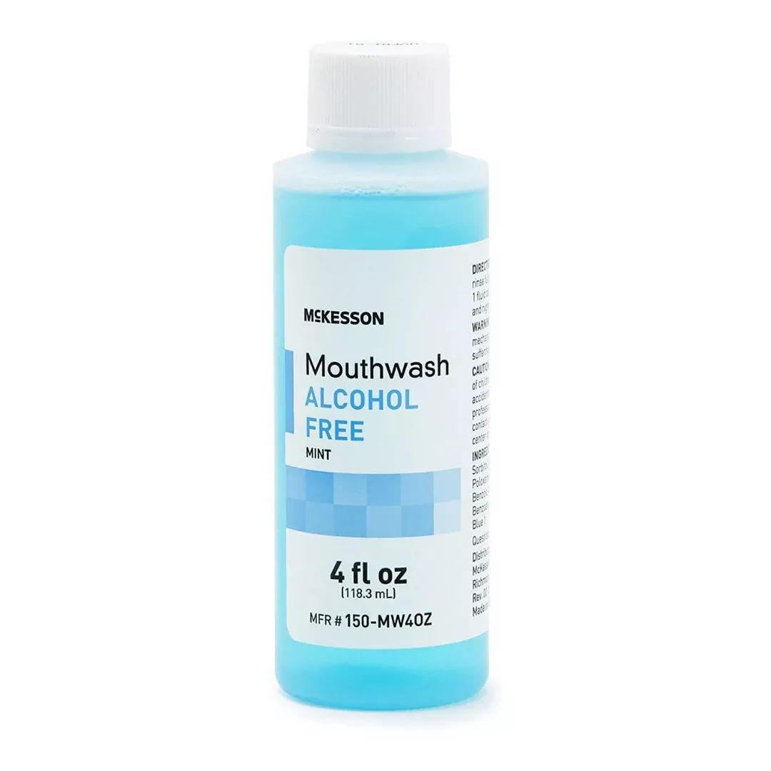 McKesson Mint Flavored Mouthwash - 4 oz Bottles