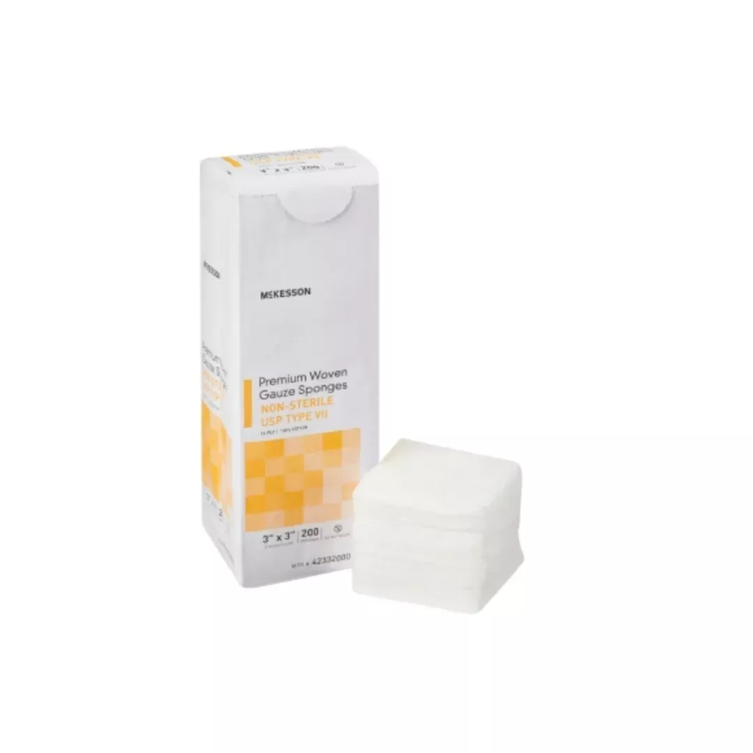 McKesson Non-Woven Sponges - Non-Sterile Polyester/Rayon