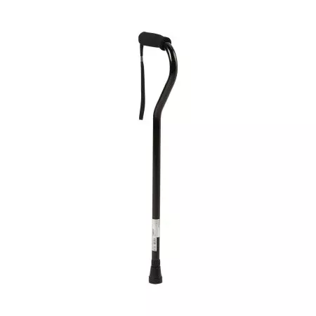 McKesson Offset Cane McKesson Aluminum 30 to 39 Inch Height Black - Each - 146-RTL10306-EA