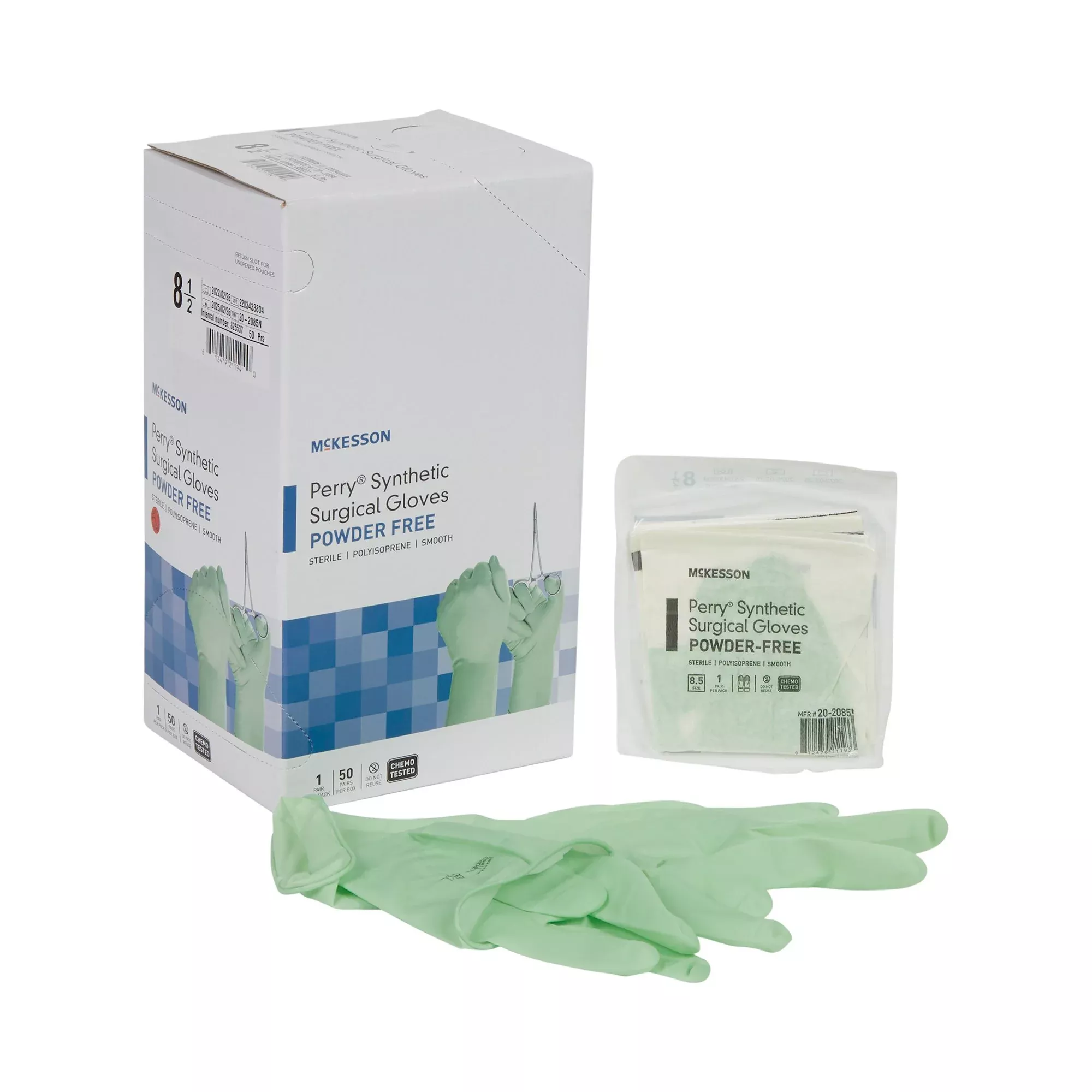 McKesson Perry Performance Plus Polyisoprene Surgical Glove