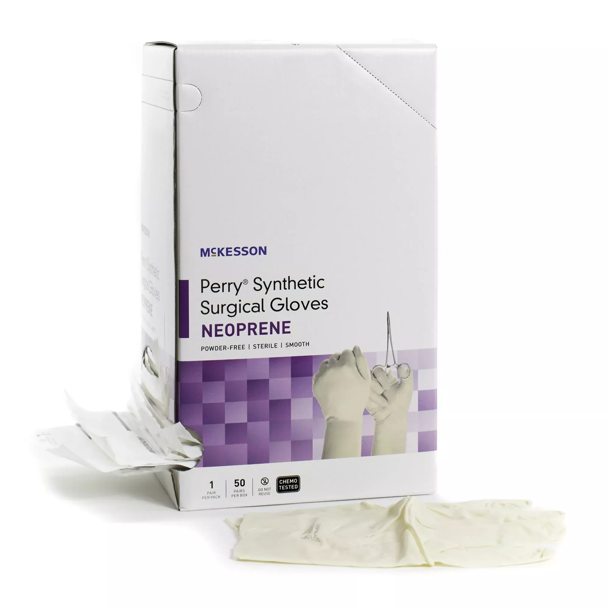 McKesson Perry Polychloroprene Surgical Glove