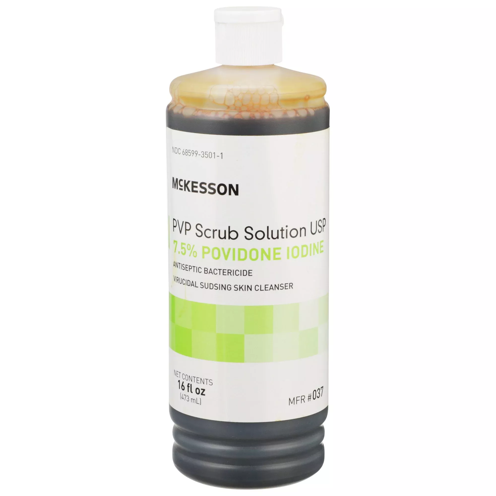 McKesson Povidone Iodine (PVP) Scrub - 7.5% Antiseptic Cleanser
