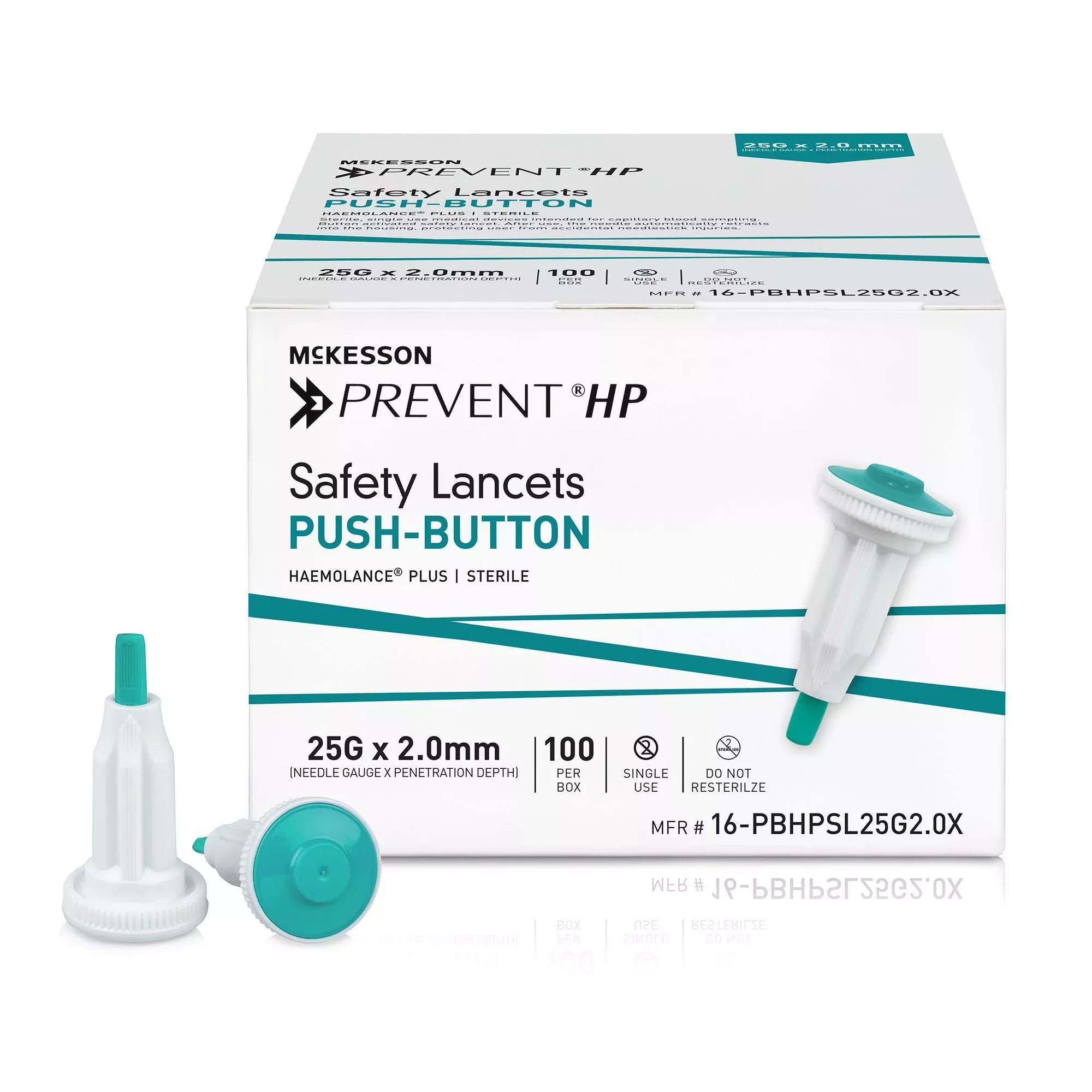 McKesson Prevent HP Push Button Safety Lancet