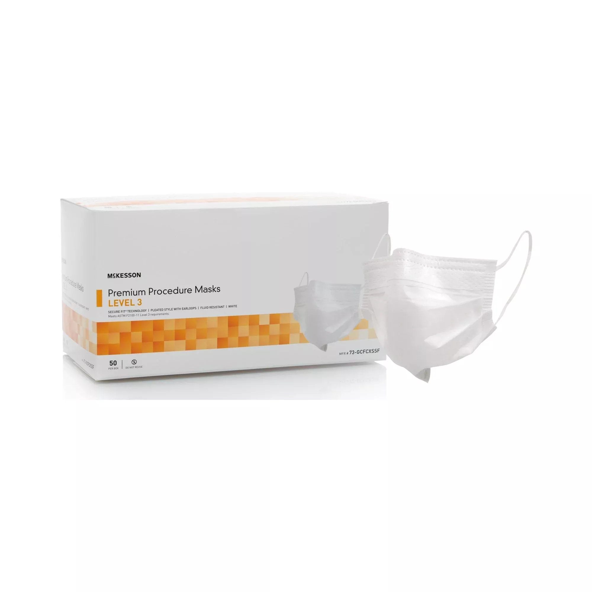 McKesson Procedure Mask - (ASTM Level 3)