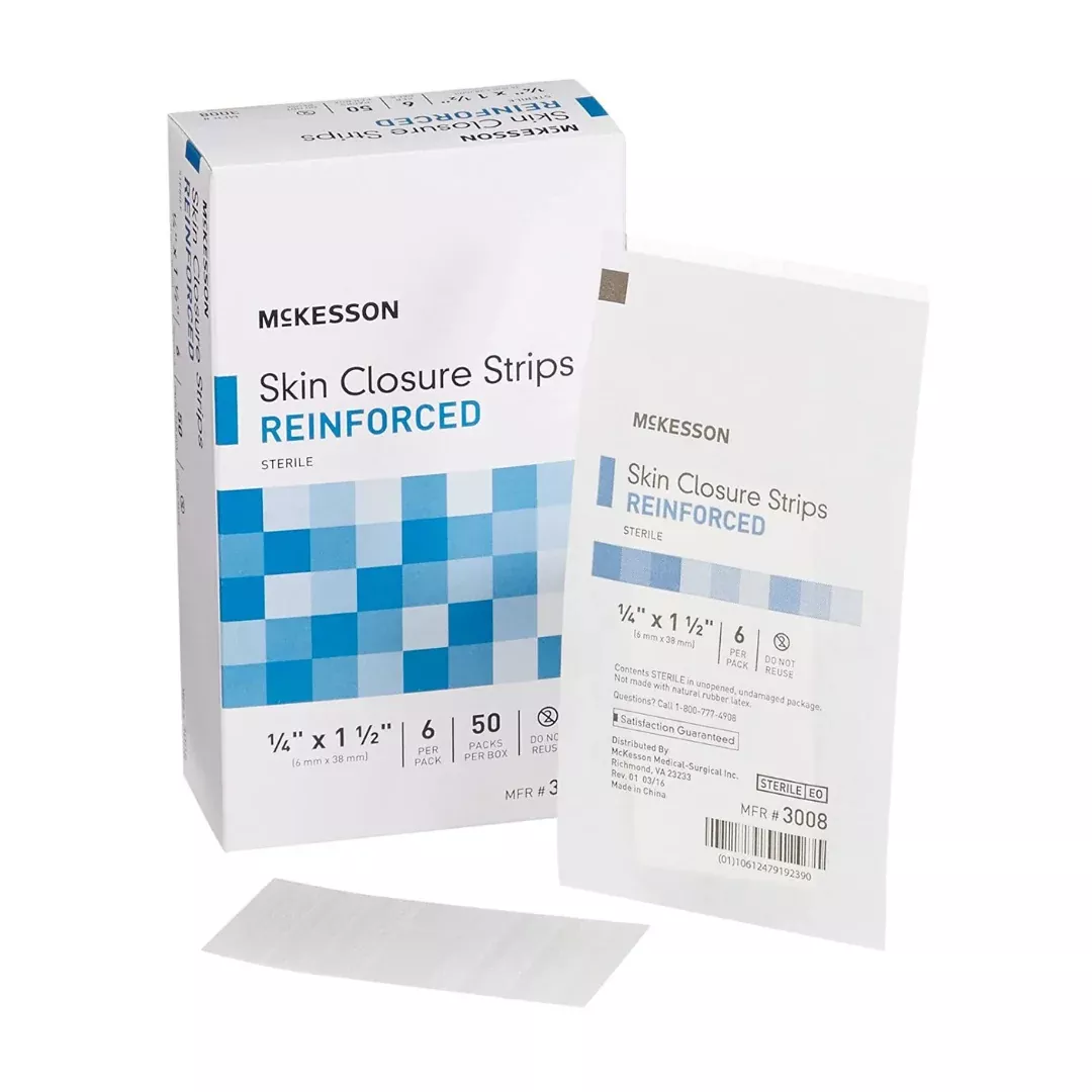 McKesson Skin Closure Strips - Sterile Non-Reinforced