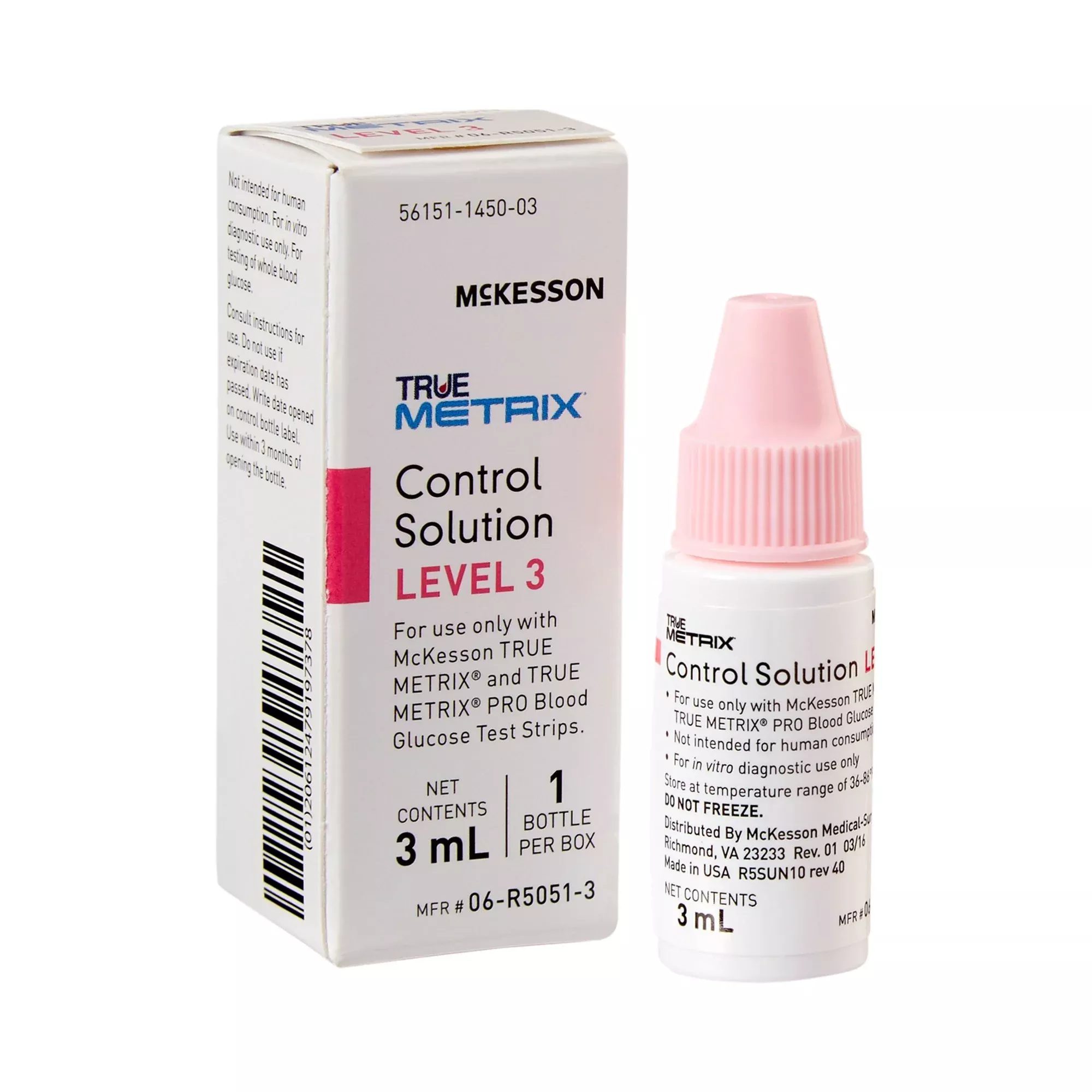 McKesson TRUE METRIX Glucose Control Solution Level 3