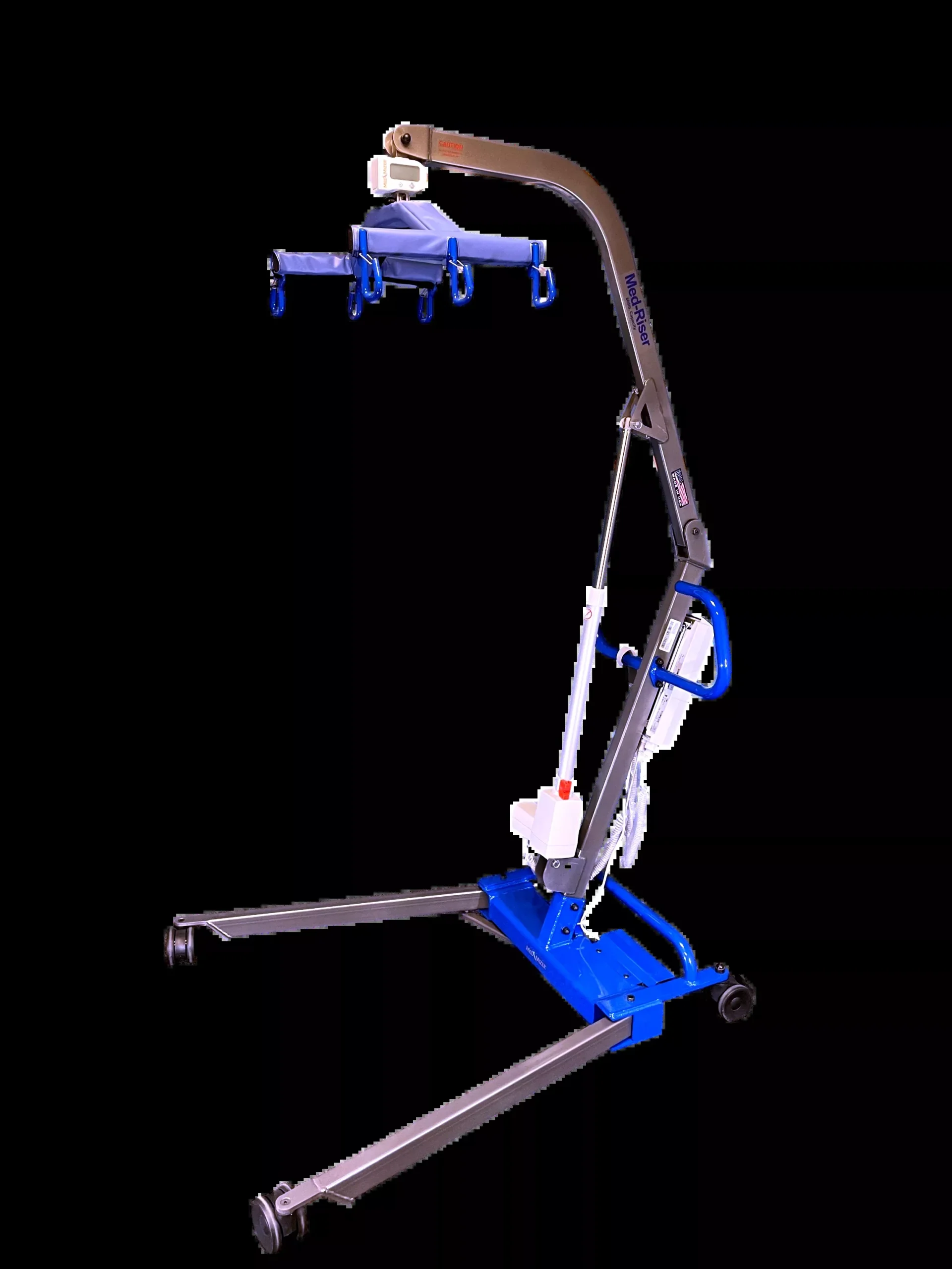 Med-Mizer Med-Riser 600 Bariatric Power Patient Lift - 6 Point Spreader