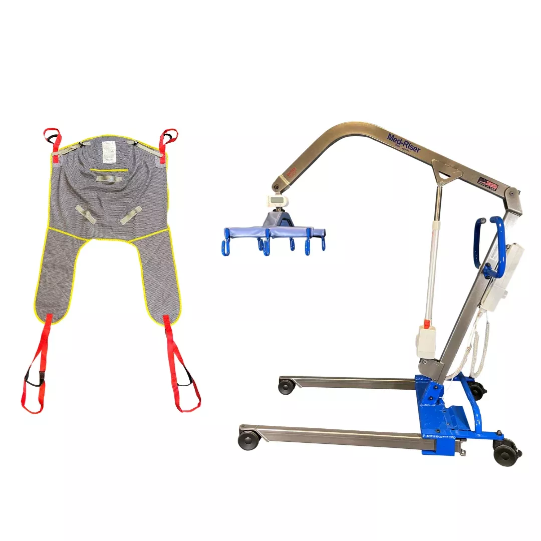Med-Mizer MedRiser 600 Electric Patient Lift with Sling