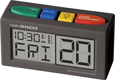 Medcenter Systems 73202 - Your Minder Personal Recording Alarm Clock