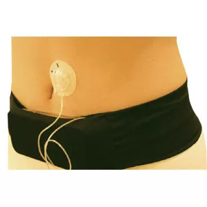 Medicool MEDIBELTSM - Medi-Belt Insulin Pump Belt, 22" - 26", Small, Black