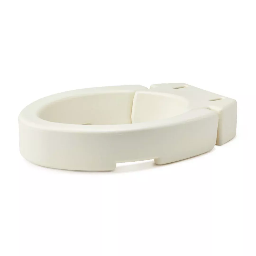 Medline 3.5" Raised Hinged Bariatric Toilet Seats