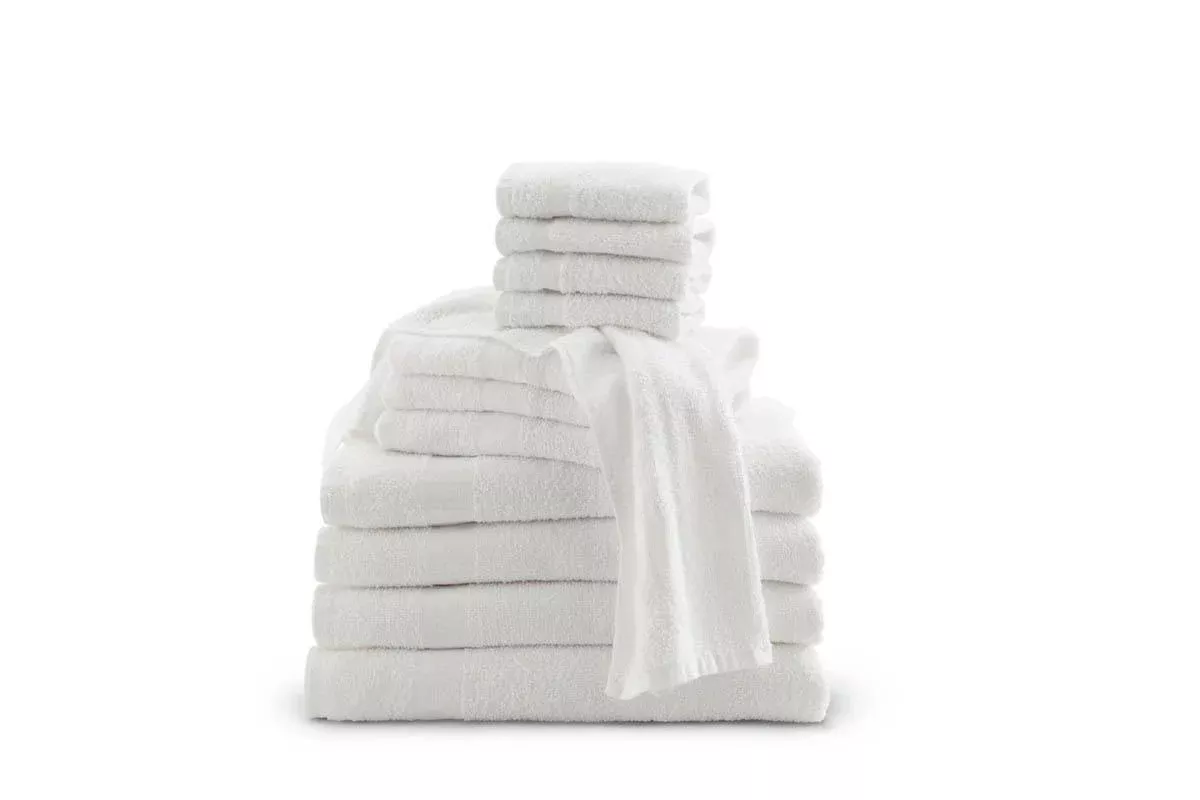 Medline 5 x Medline Classic Cotton Terry Bath Towels
