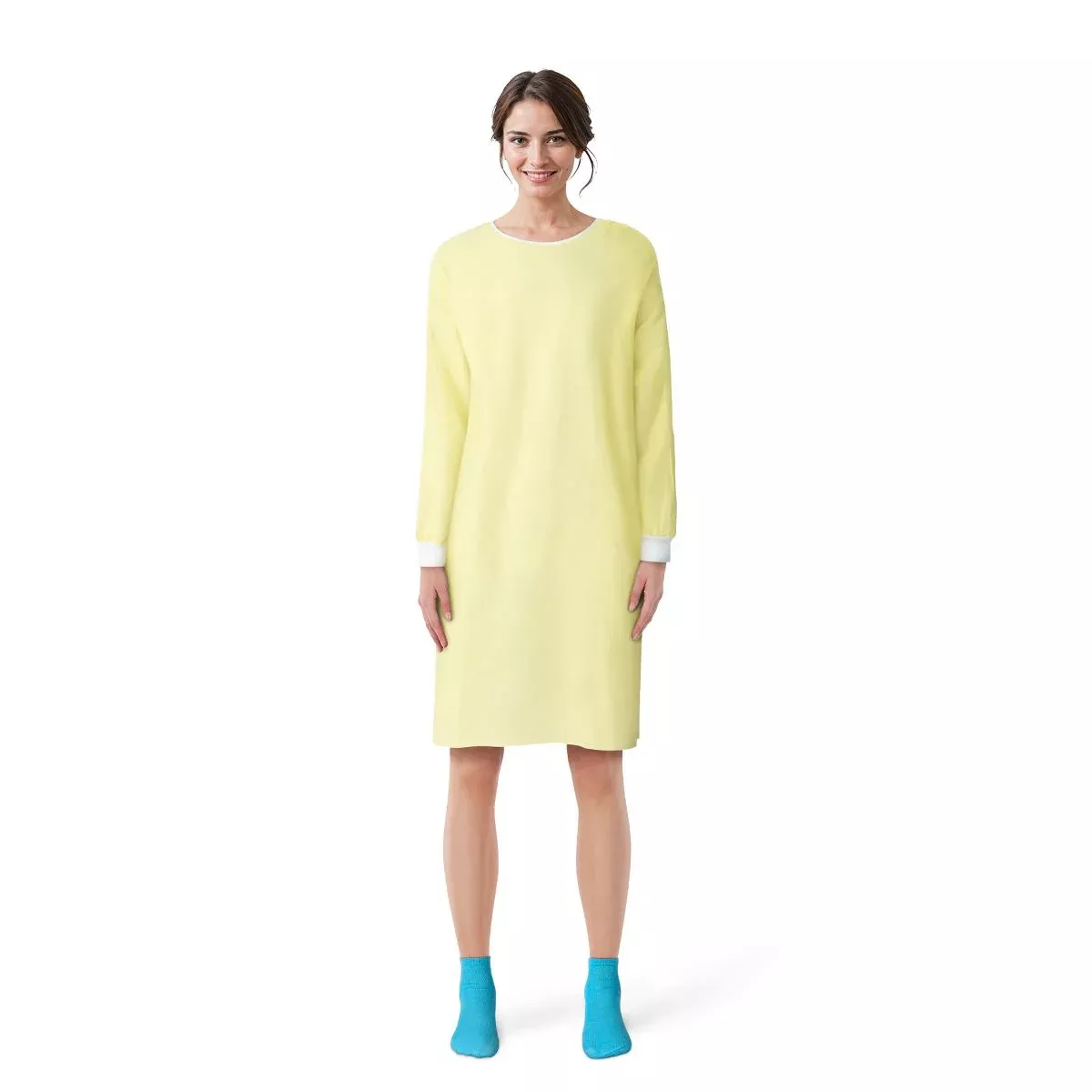 Medline 6 x Medline Reusable Poly/Cotton Cover Gowns