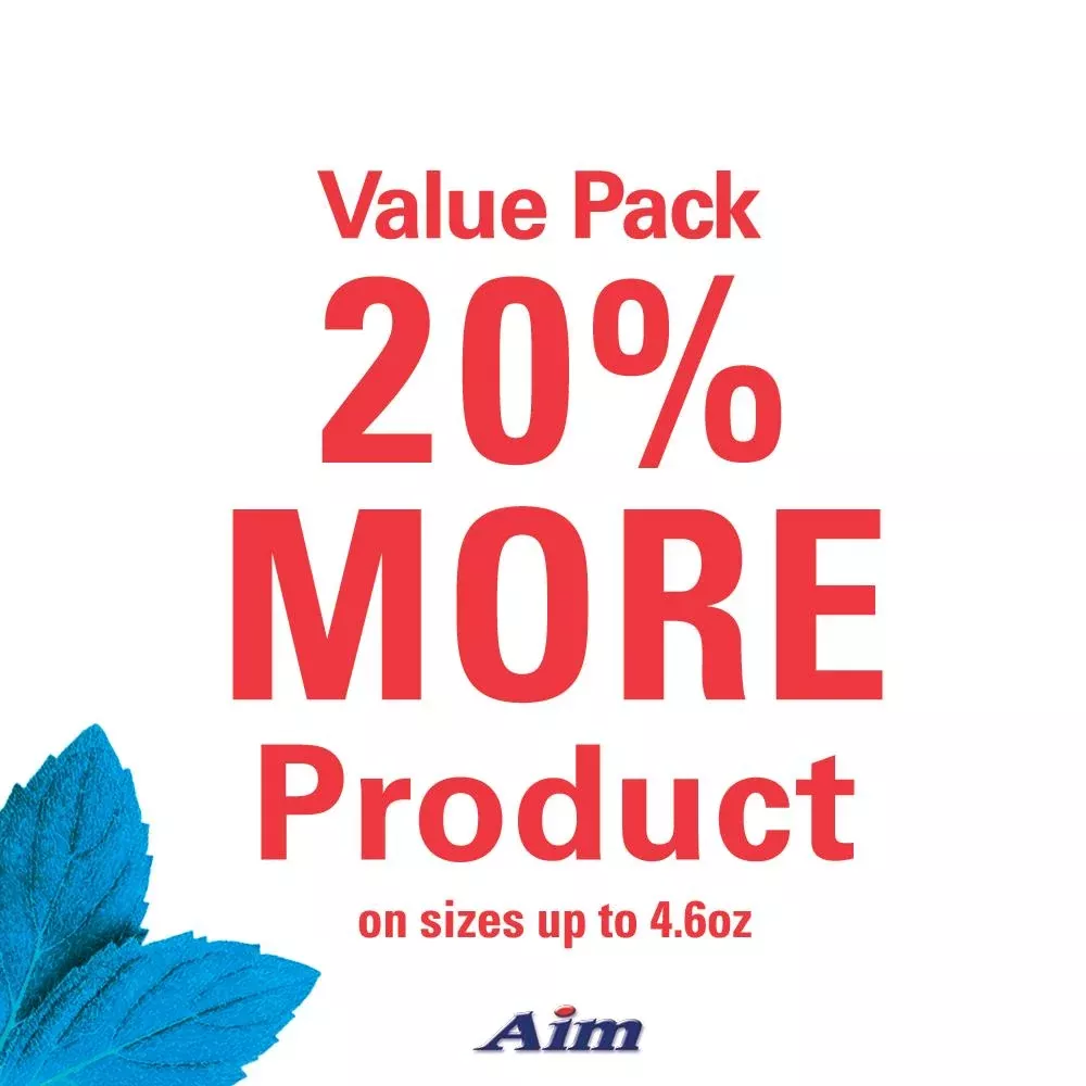 Medline Aim Anticavity Toothpaste Gel
