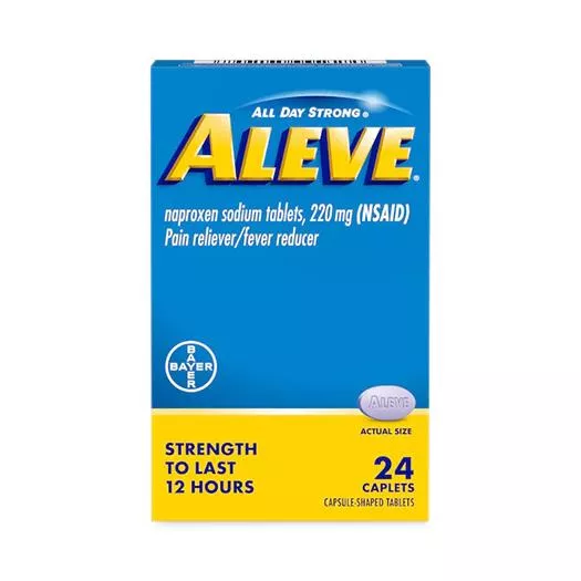 Medline Aleve Pain Reliever Tablets and Caplets