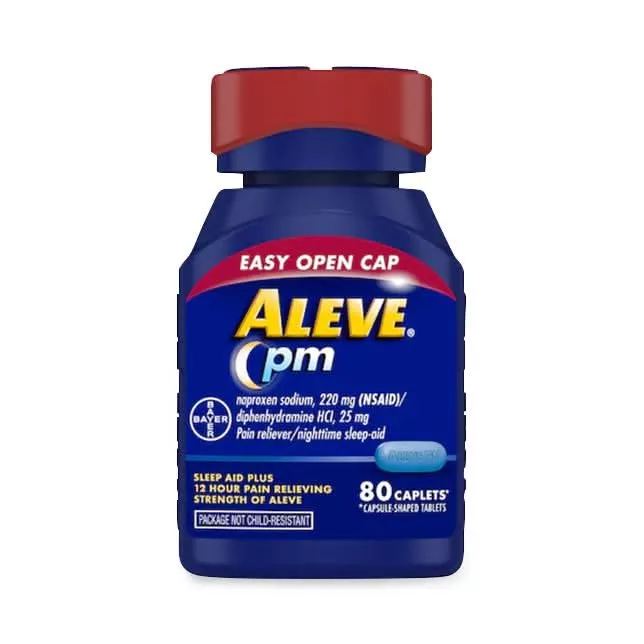 Medline Aleve PM Pain Relief/Sleep Aid Caplets