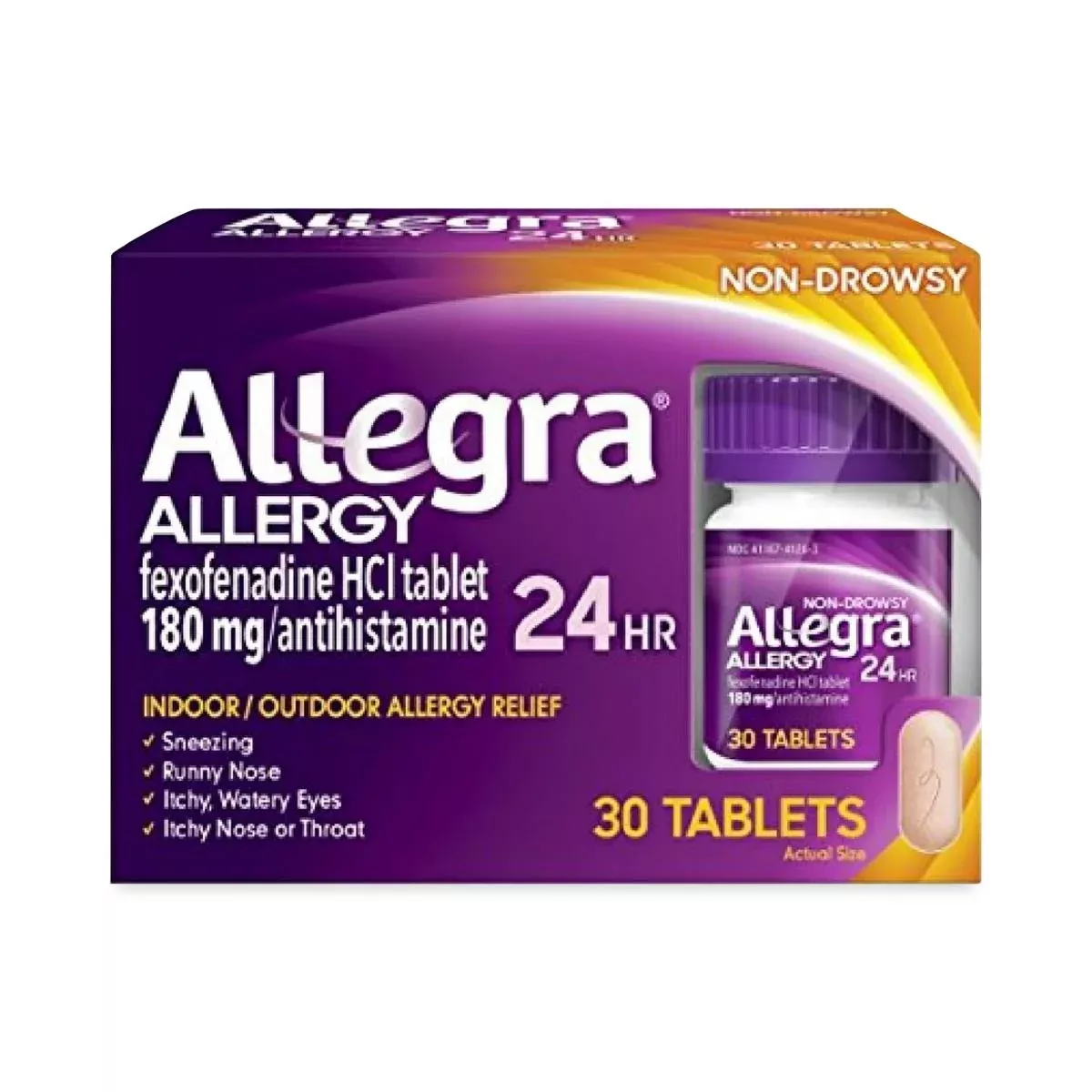 Medline Allegra Allergy Tablets