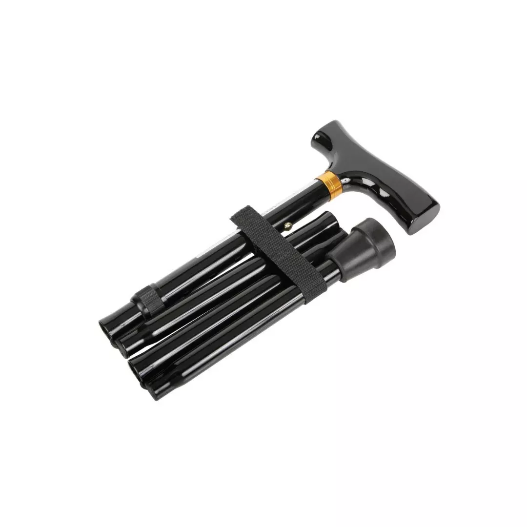 Medline Aluminum Folding T-Handle Cane