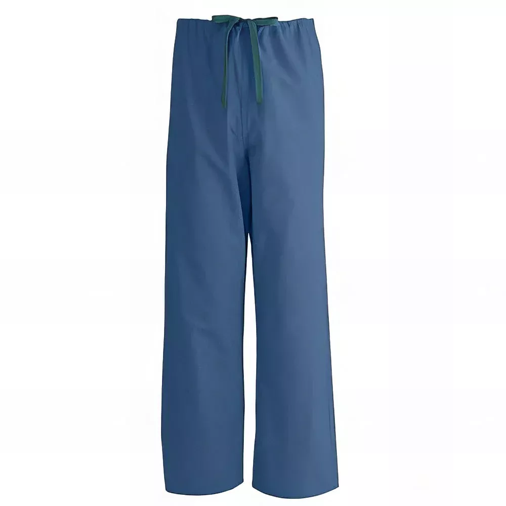 Medline AngelStat Unisex Reversible Scrub Pants with Drawstring Waist