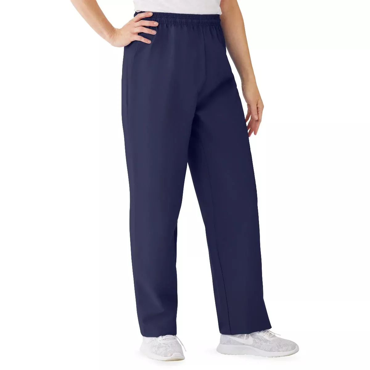 Medline AngelStat Women's Elastic Waist Scrub Pants with Drawstring