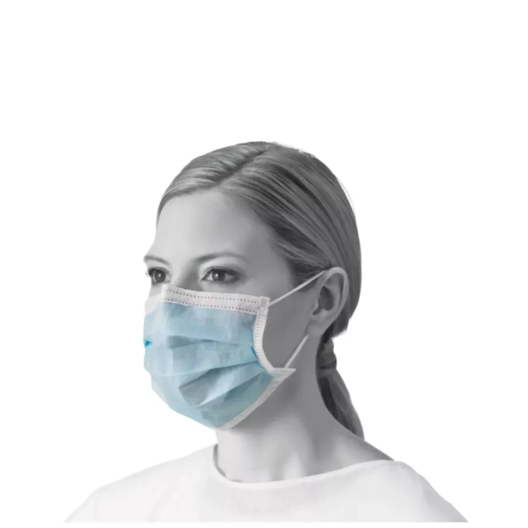 Medline ASTM Level 1 Procedure Face Mask with Ear Loops