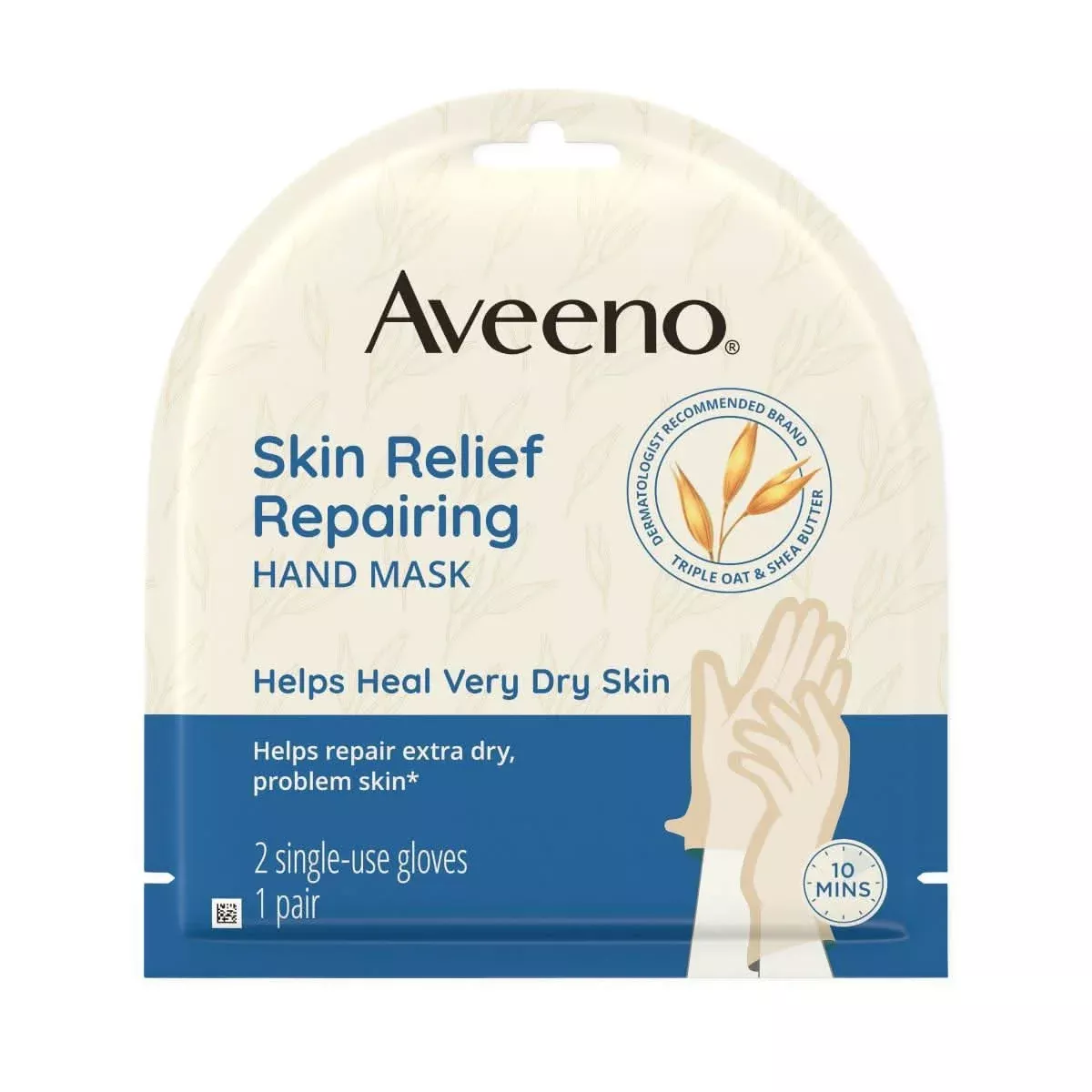 Medline Aveeno Repairing Cica Hand Mask