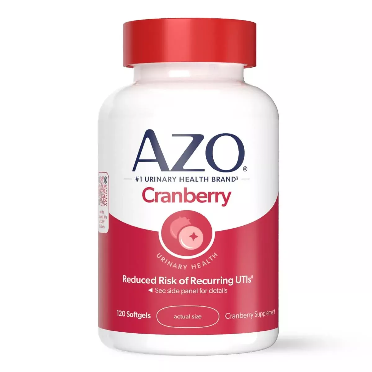 Medline AZO Cranberry Dietary Supplement Softgels