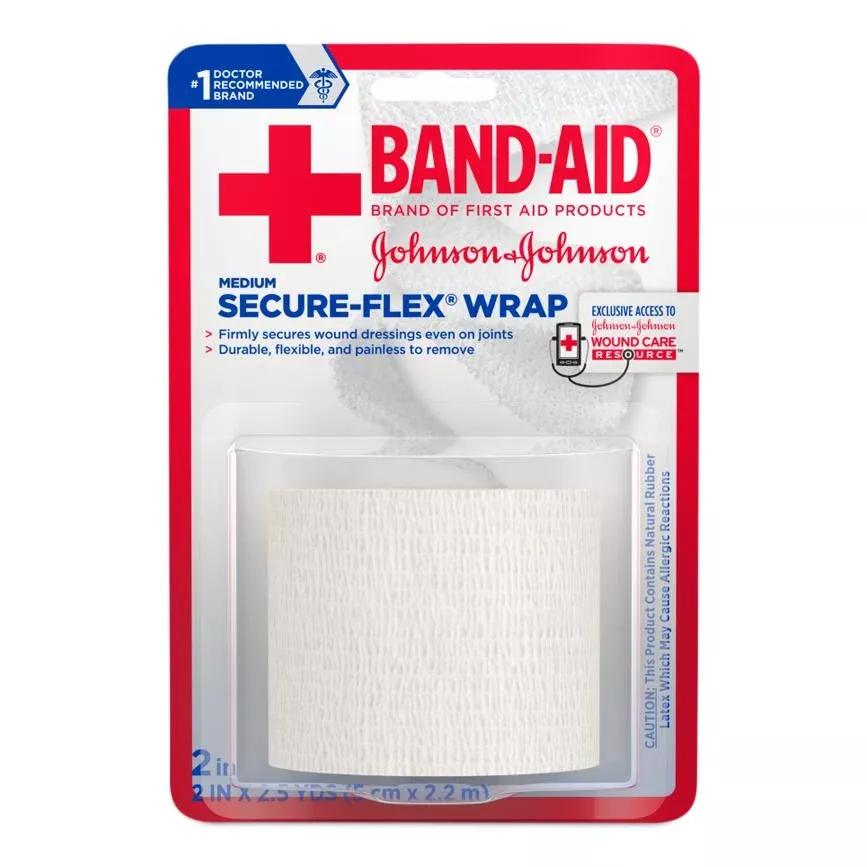Medline BAND-AID First Aid Secure-Flex Wraps