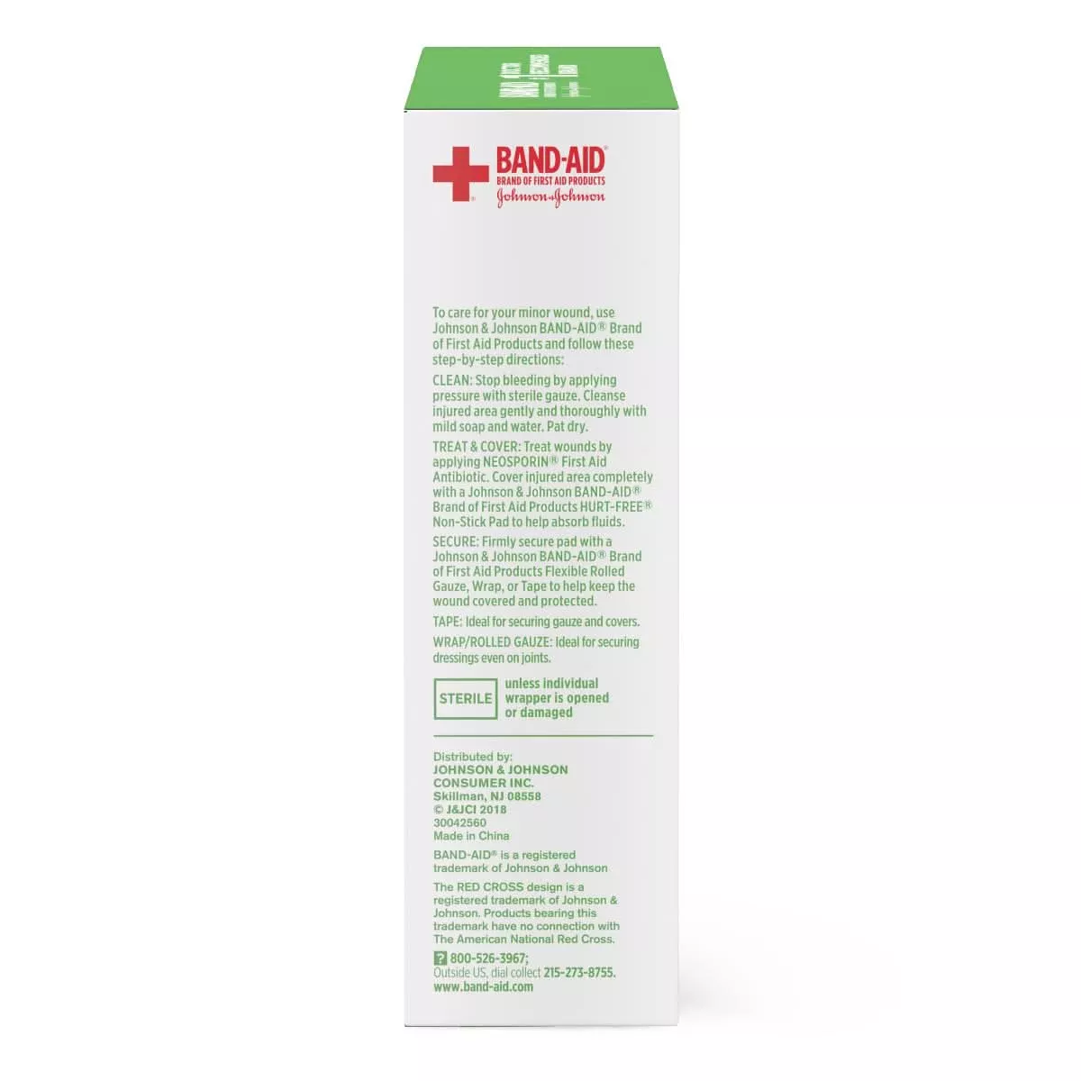 Medline BAND-AID Nonstick Pads