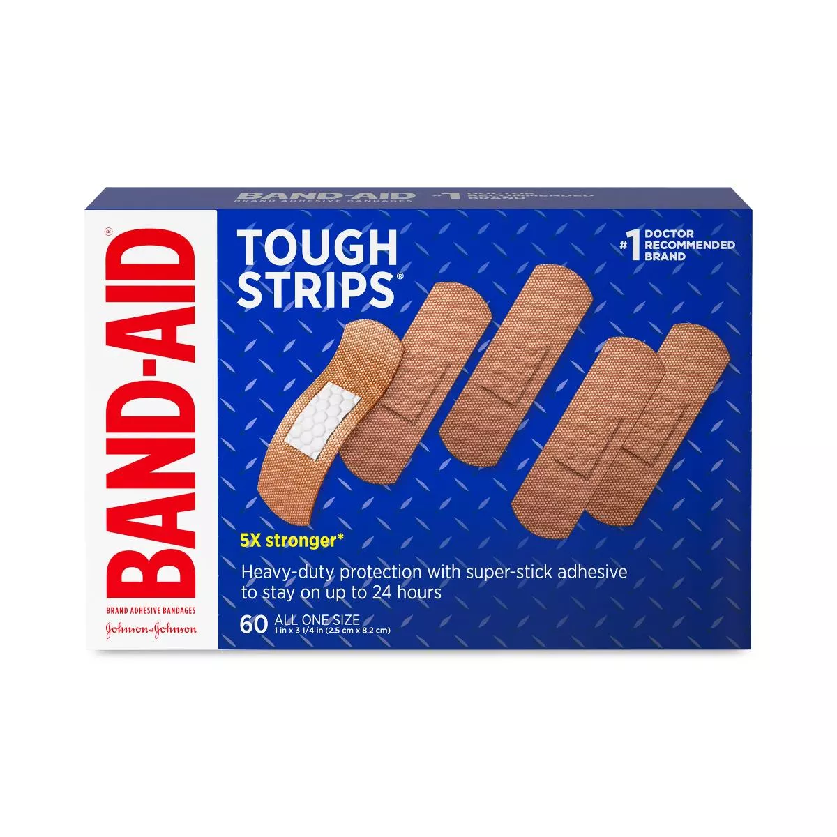 Medline BAND-AID Tough Strips Adhesive Bandages