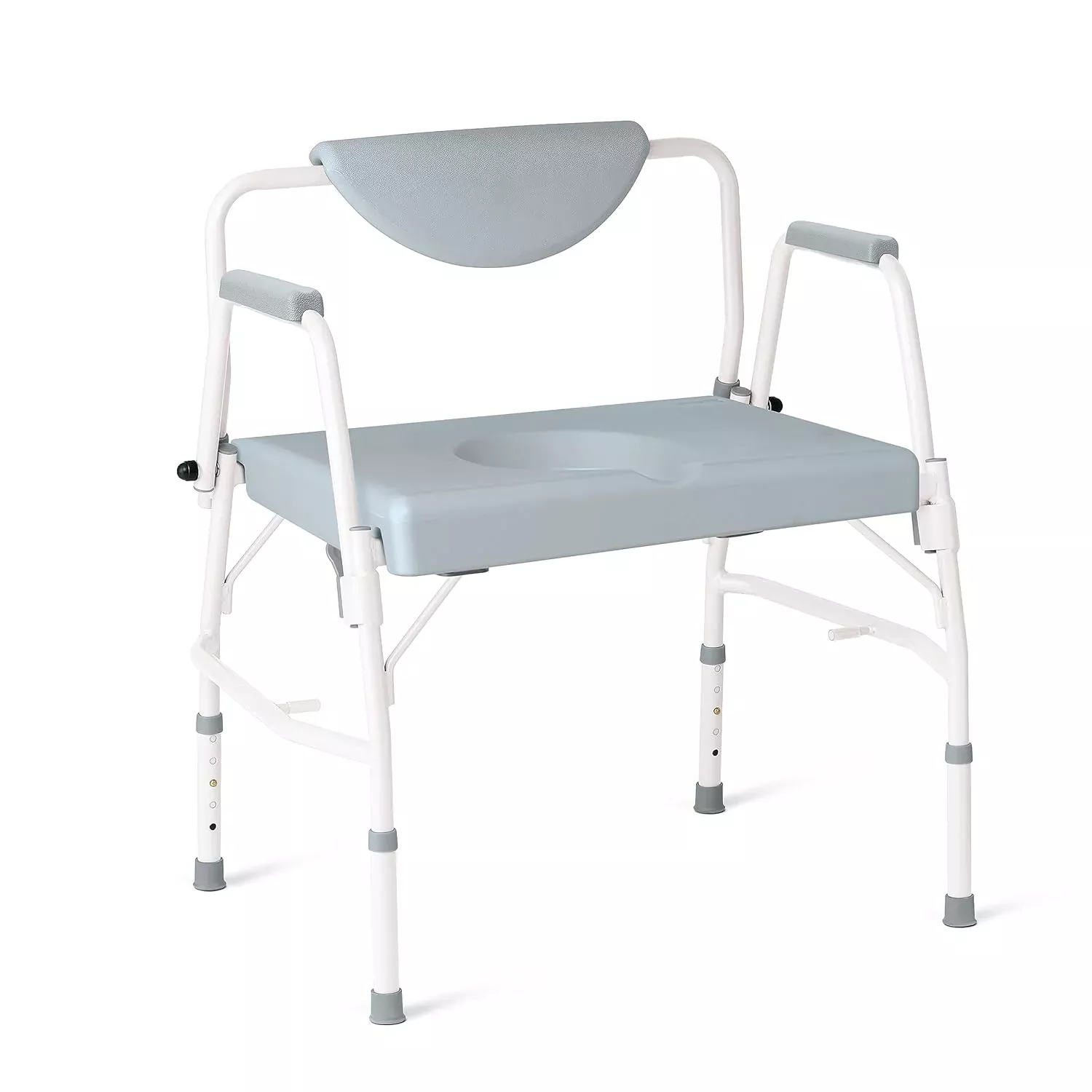 Medline Bariatric Drop-Arm Commode