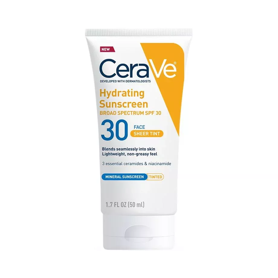 Medline Cerave Hydrating Mineral Face Sunscreen