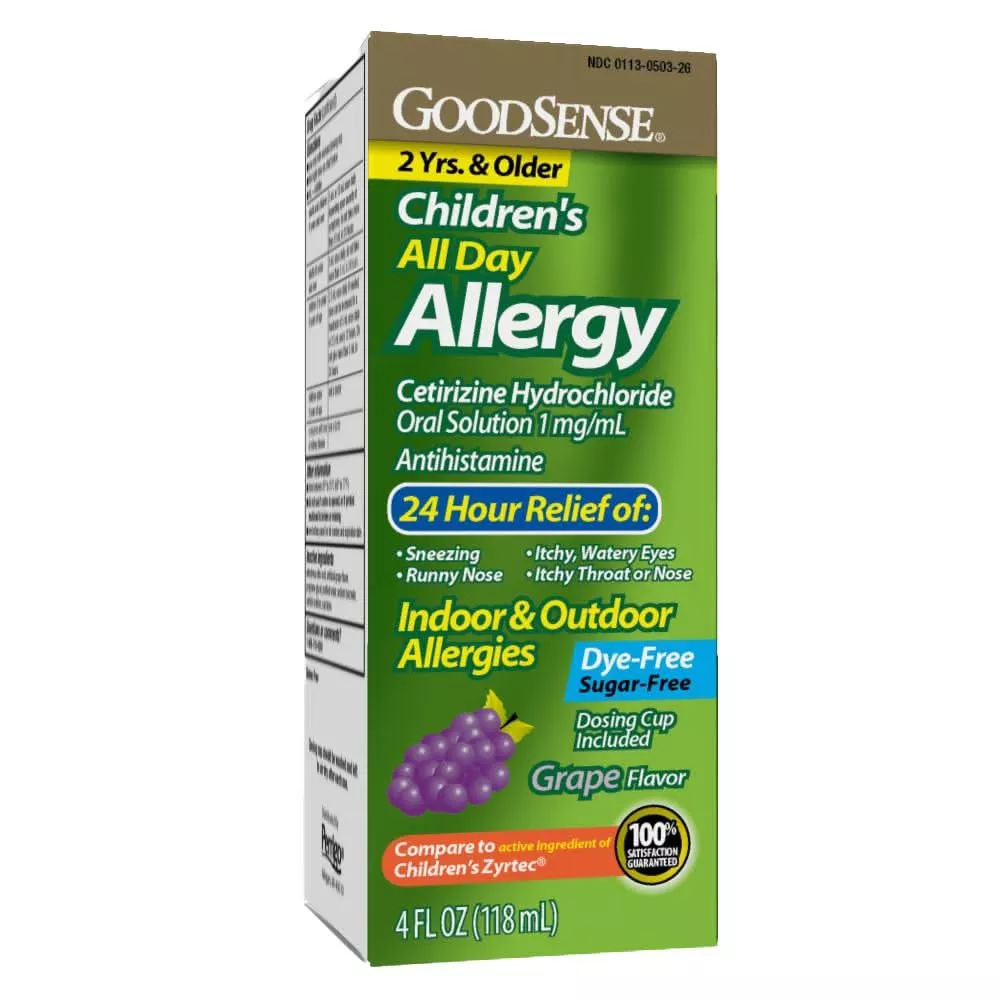 Medline Children's Cetirizine Syrup
