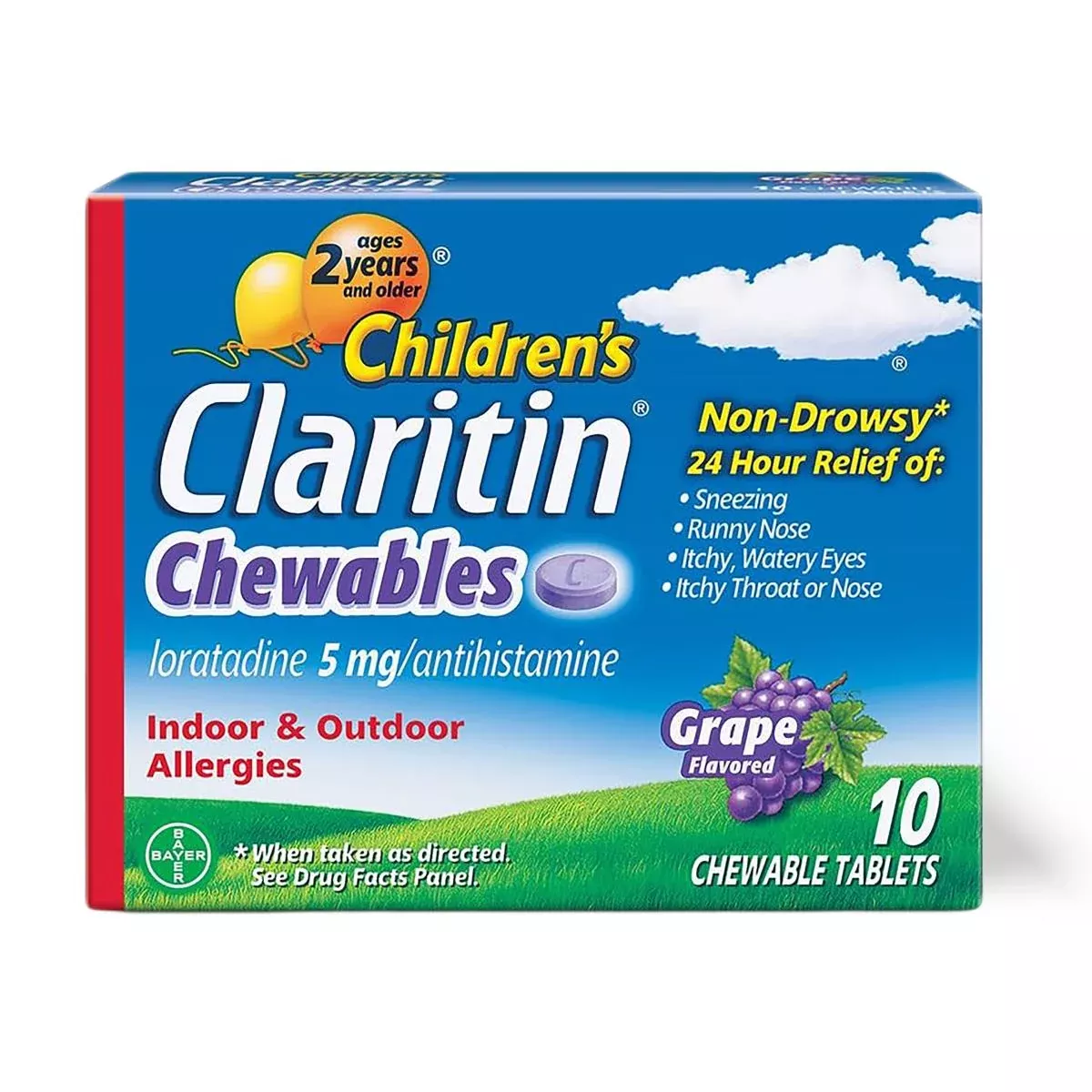 Medline Children's Claritin Non-Drowsy Allergy Medication