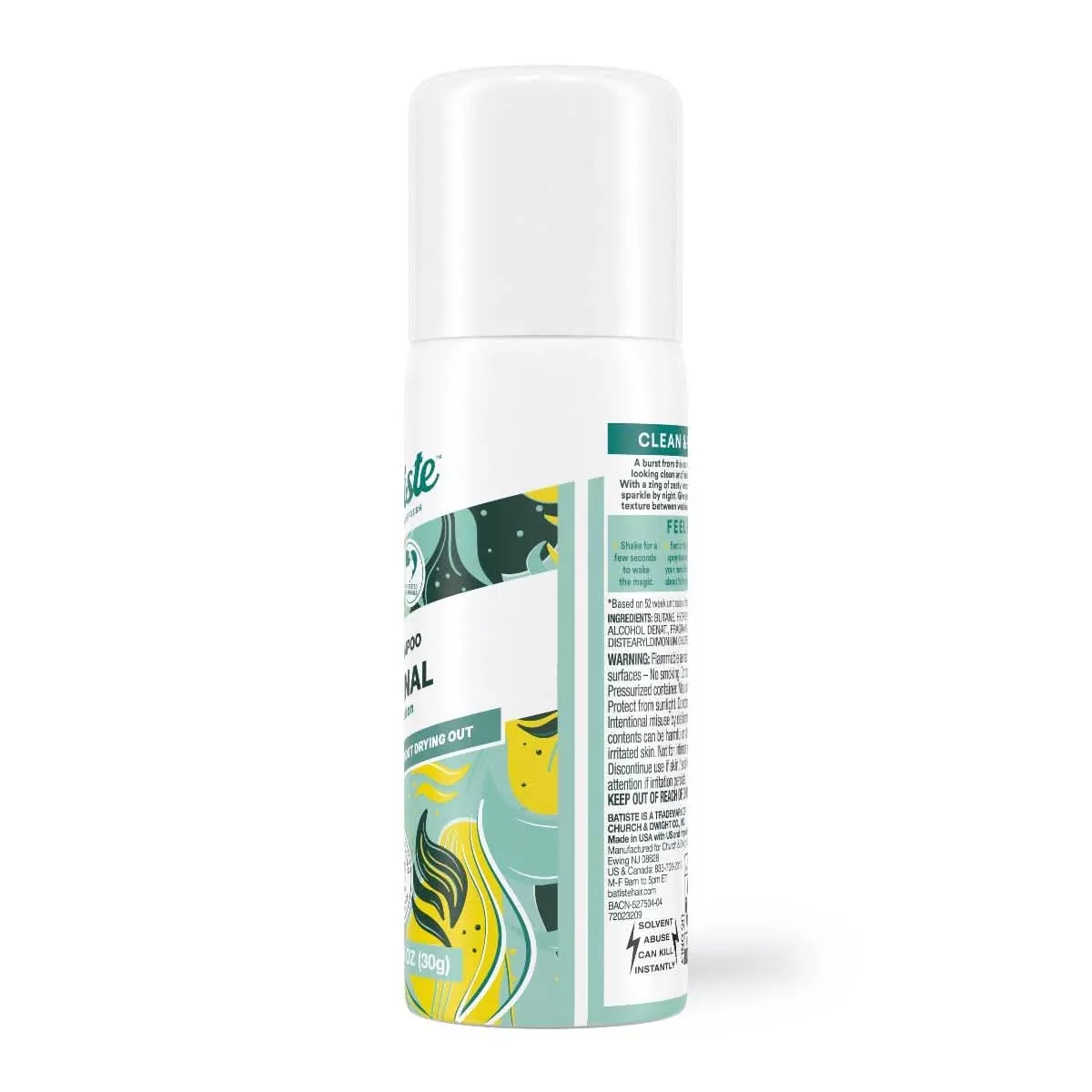 Medline Church and Dwight Batiste Original Dry Shampoo