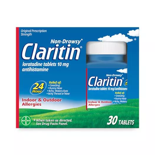 Medline Claritin 24-Hour Allergy Tablets