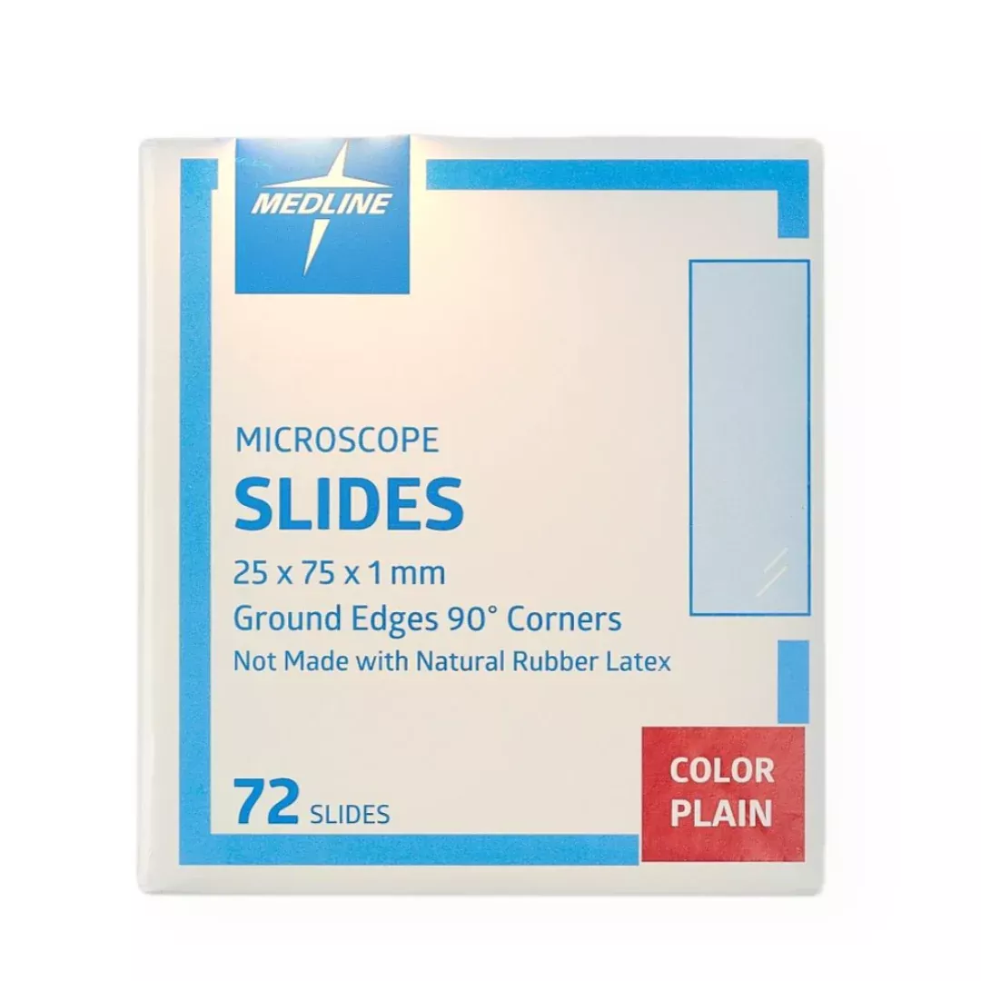 Medline ClearValue Glass Microscope Slides