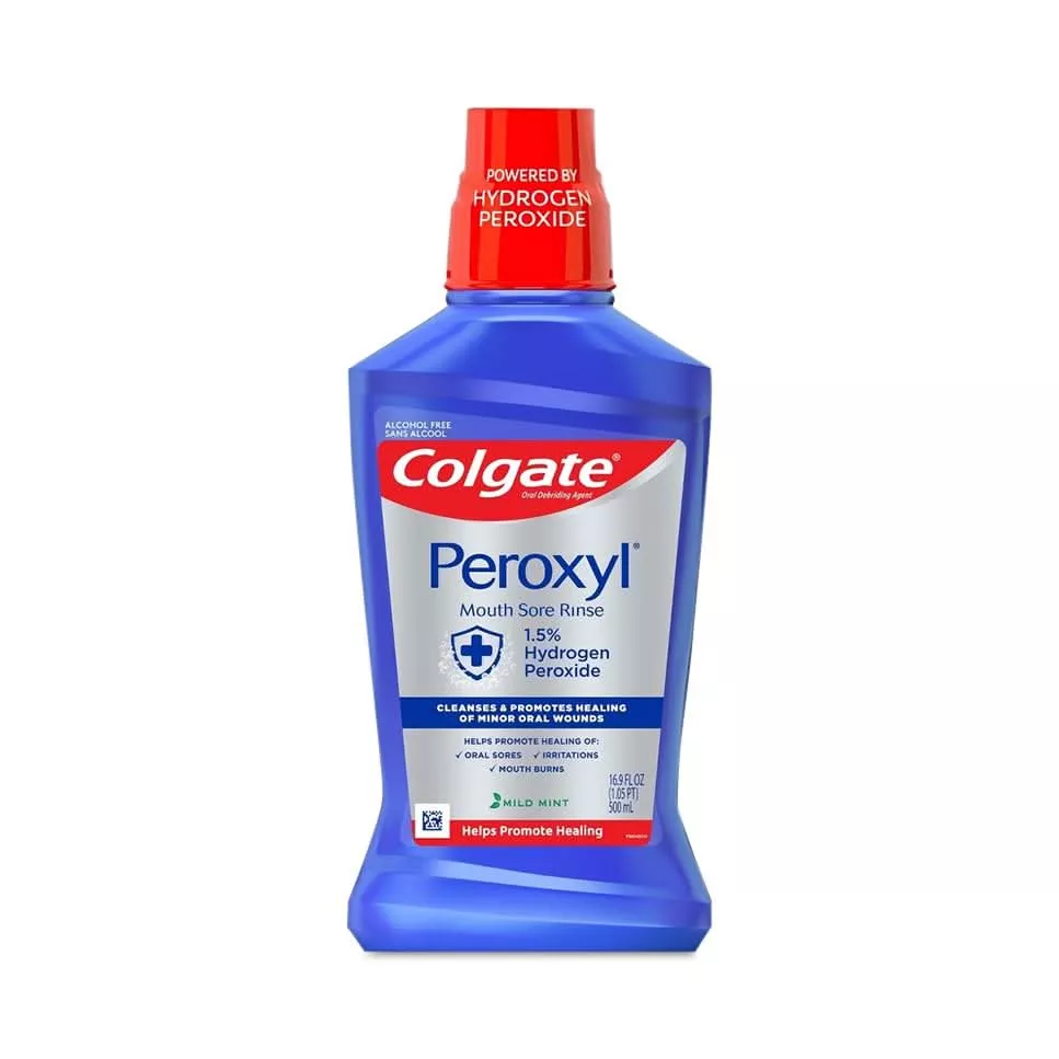 Medline Colgate Peroxyl Antiseptic Mouthwash