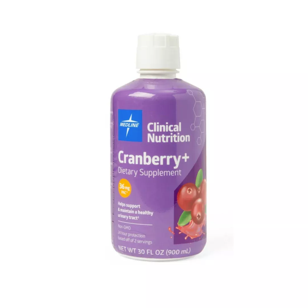 Medline Cranberry+ Liquid Urinary Tract Dietary Supplement - 30 oz
